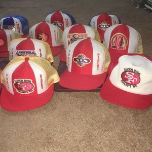 NFL Old School SF 49er 80’s/90’s trucker hats